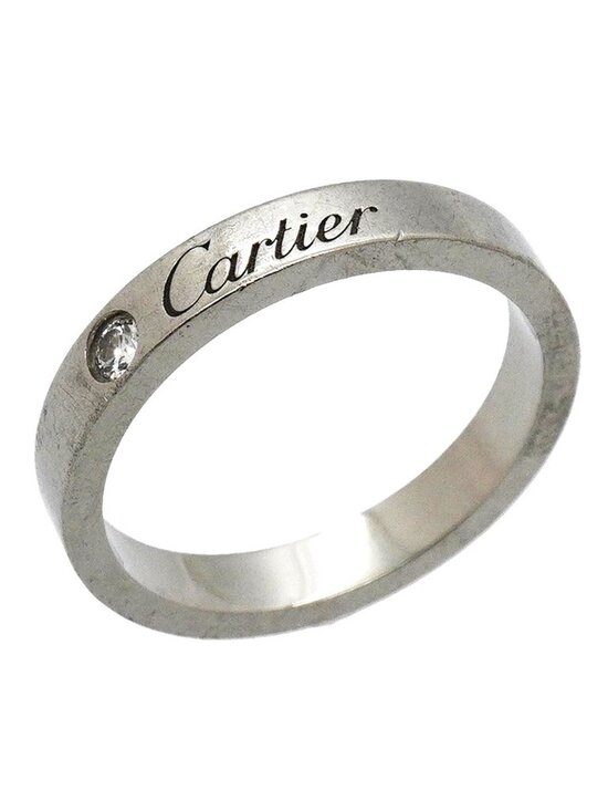 Cartier Jewelry - Cartier Ring C de Cartier Platinum Diamond
